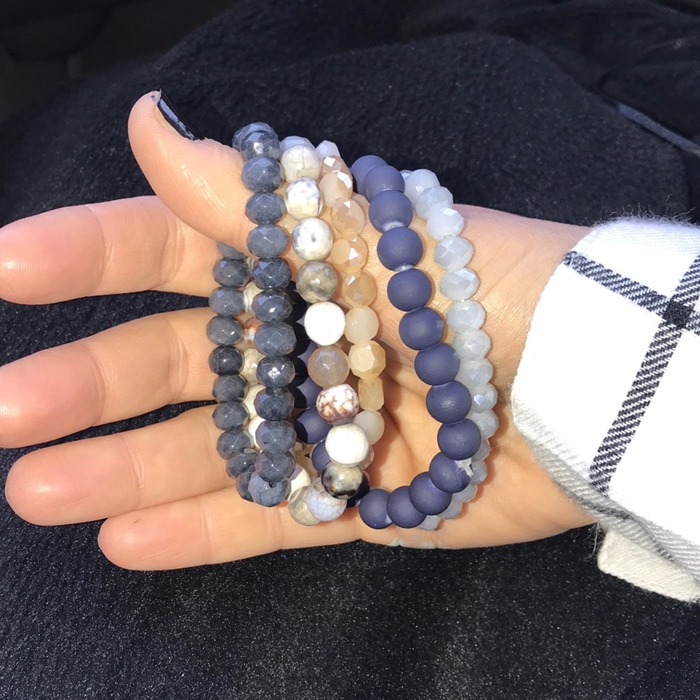 Handmade BoHo stack bracelets
